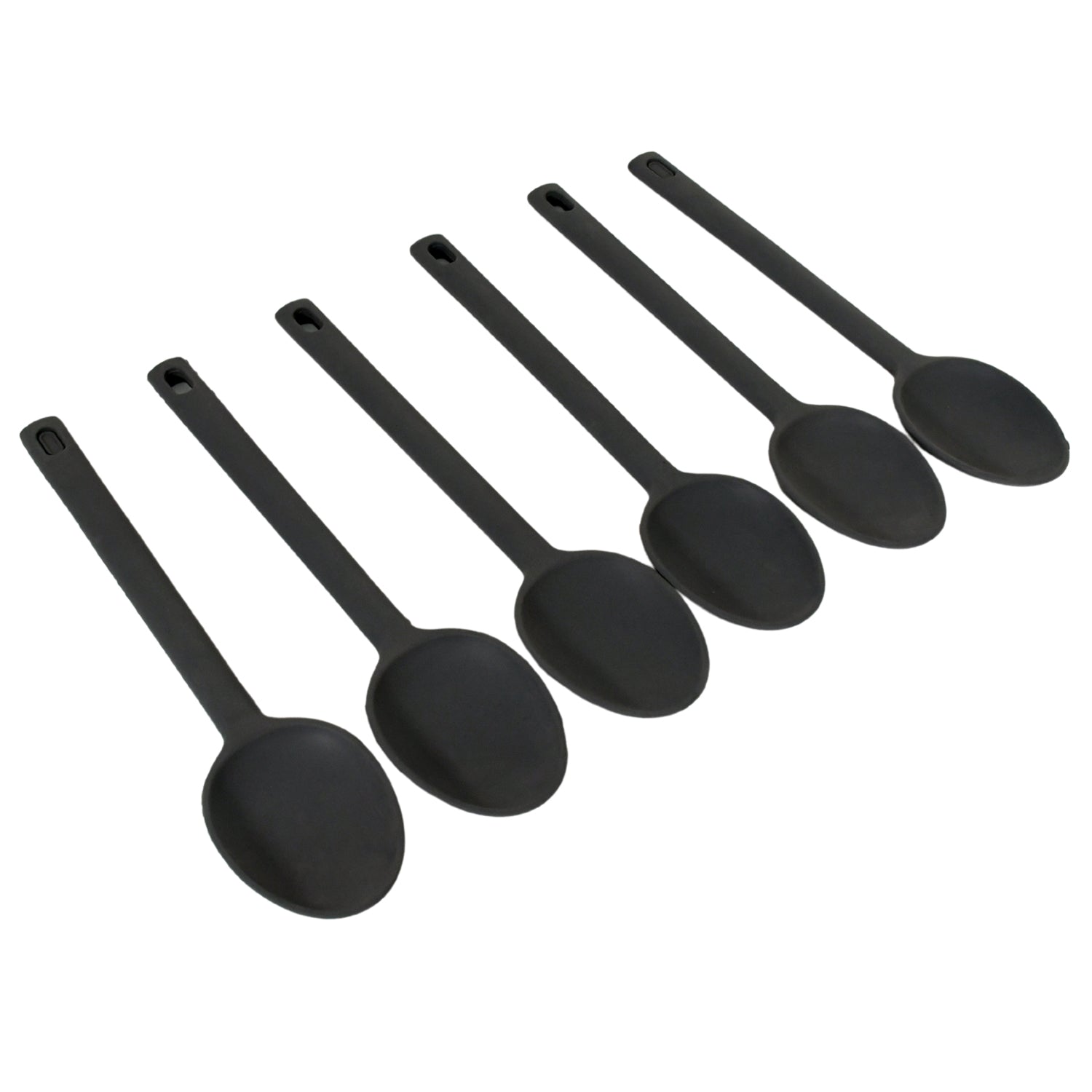 Multipurpose Silicone Spoon, Silicone Basting Spoon Non-Stick Kitchen Utensils Household Gadgets Heat-Resistant Non Stick Spoons Kitchen Cookware Items For Cooking and Baking (6 Pcs Set) Multipurpose Silicone Spoon, Silicone Basting Spoon Non-Stick Kitchen Utensils Household Gadgets Heat-Resistant Non Stick Spoons Kitchen Cookware Items For Cooking and Baking (6 Pcs Set)